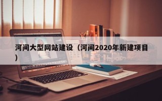 泸州河间大型网站建设（河间2020年新建项目）